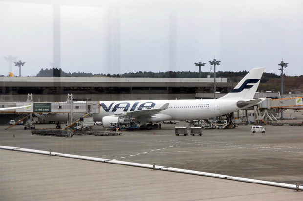 フィンランド航空でいざヘルシンキへ!