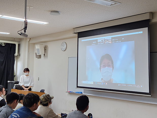 看護師の立場から、公認心理師や社会福祉士の役割を説明する、石井典子先生(看護師・心臓リハビリテーション指導士)