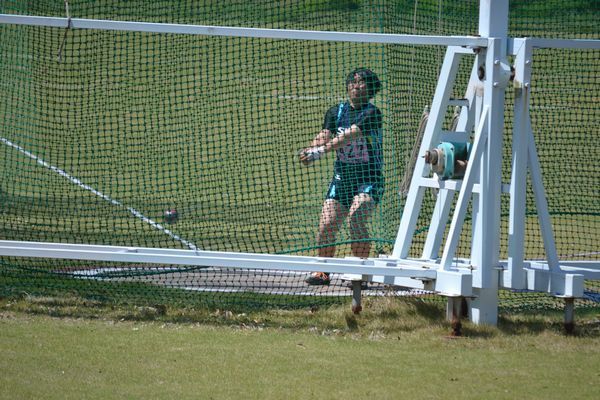 女子1部ハンマー投決勝 鹿山 実咲 (埼玉 坂戸西)34m90 21位