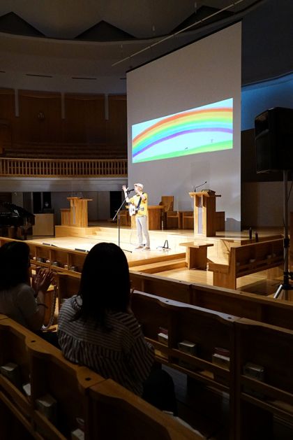 アンコールは『にじ』を演奏してくださいました!